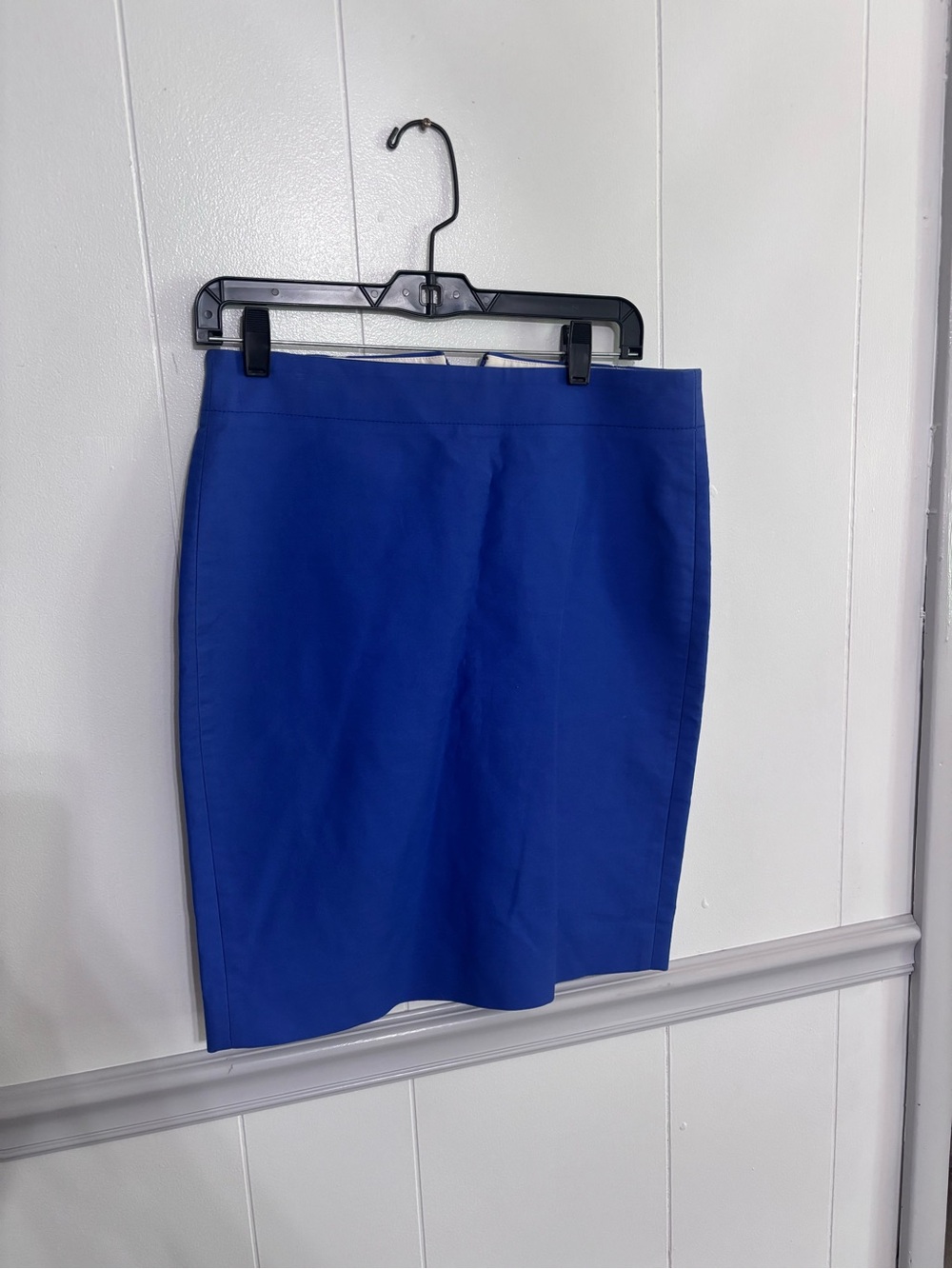 J. Crew Cobalt Blue Tailored Pencil Skirt